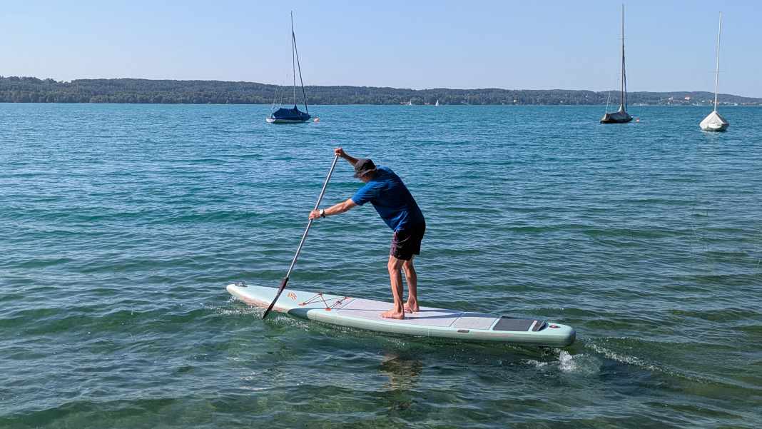 Leichtes, manövrierfreudiges Touring-SUP im Test.