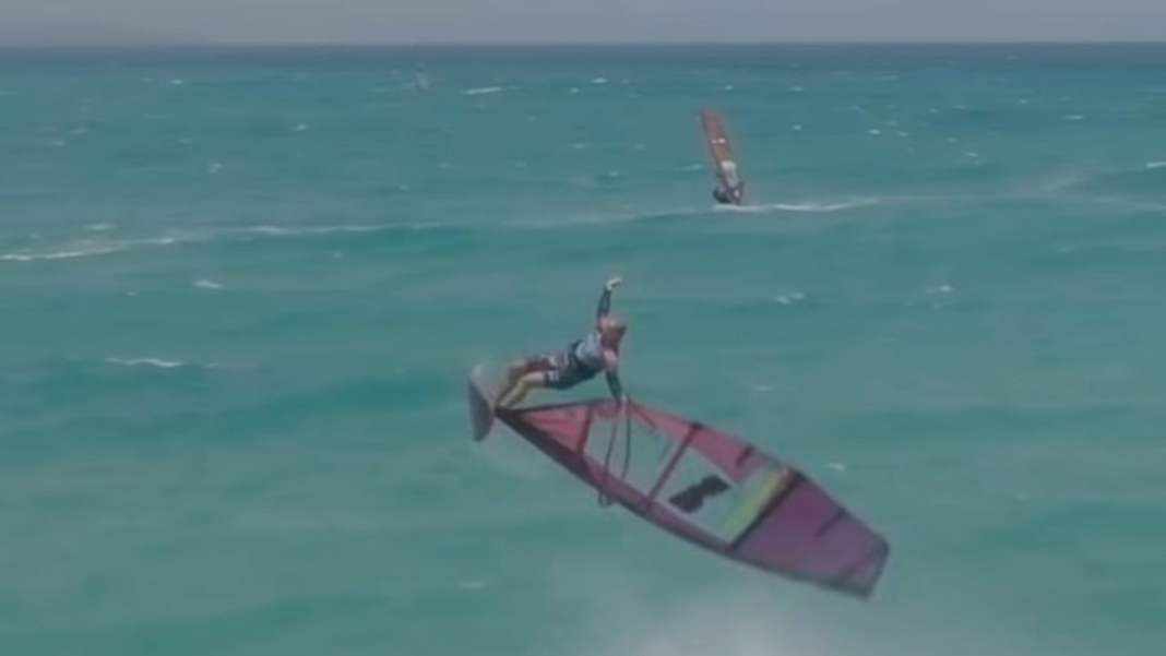 Voll auf die Zwölf! Yentel Caers propiert den No handed Shifty