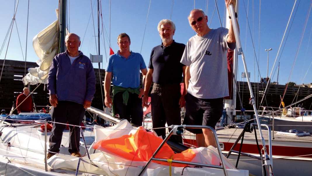 So gelangte eine britische Crew mit dem Notruder sicher an Land