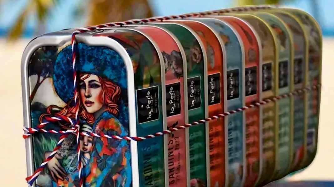 Hochwertige Fischkonserven und praktisches Klebegel für an Bord