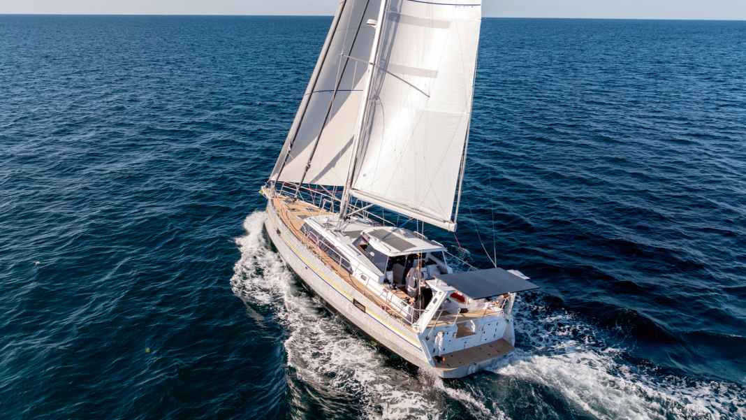 Diese Aluyacht ist für die große Reise gebaut