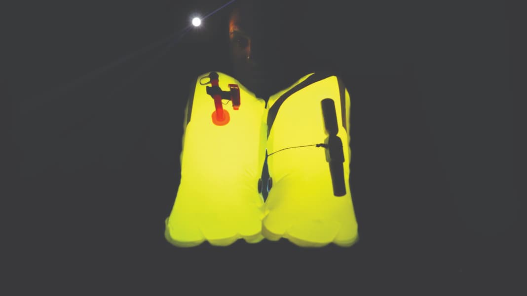 Rettungswesten-Lichter im Praxistest