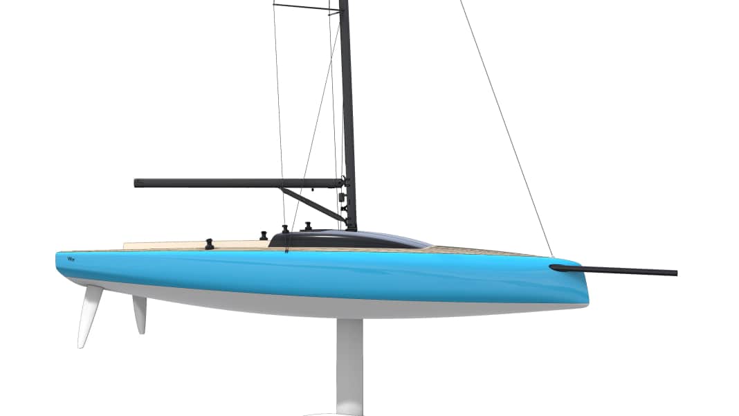 Woy 28 - Kompakter Cruiser aus Holz im Bau