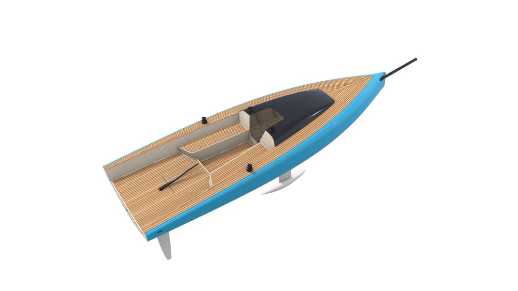 Woy 28 - Kompakter Cruiser aus Holz im Bau