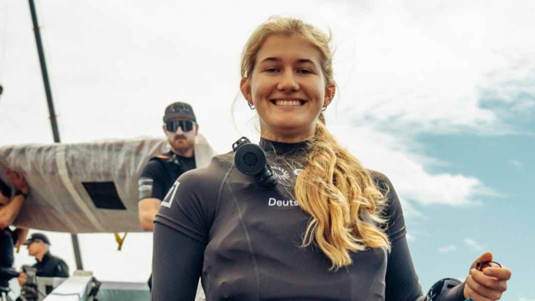 De la Motte au SailGP - Victoria Schultheis monte en grade