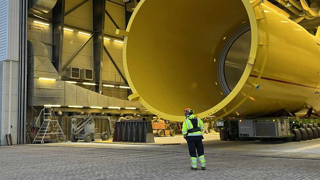 Neues Gebiet gesperrt - Bau von OWP “Nordlicht I”