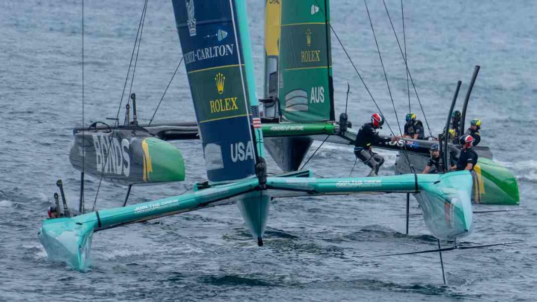 Matchrace-Ass Canfield zaubert im Valencia-Kurzprogramm