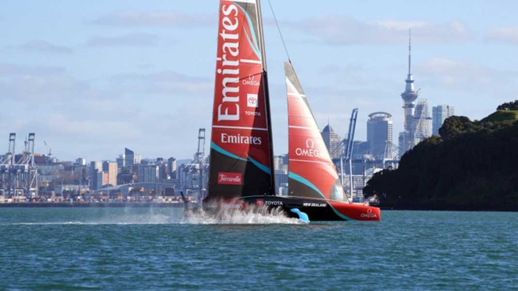 Team New Zealand est de retour à Auckland