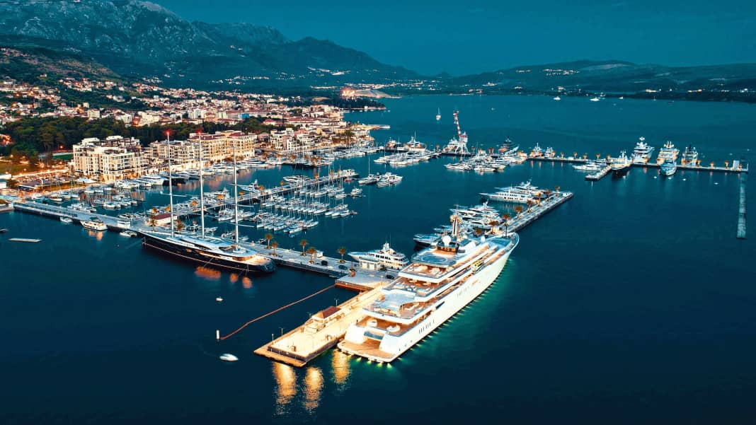 Fjords like in the north - Porto Montenegro in Tivat