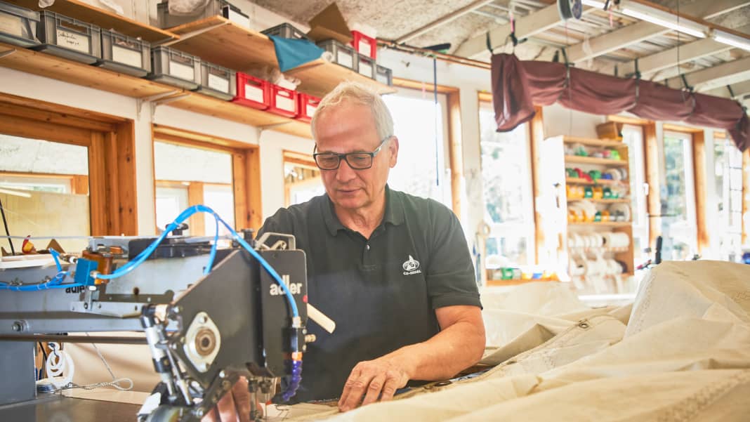 Le classique Dacron - comment est fabriqué le tissu à voile