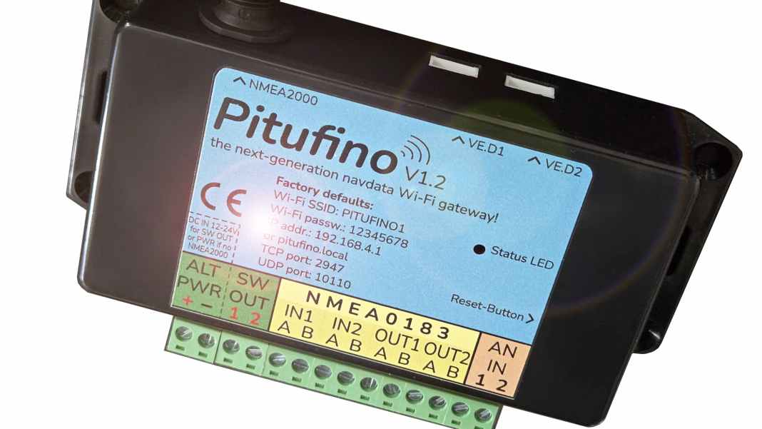 Pitufino combines old and new on-board data