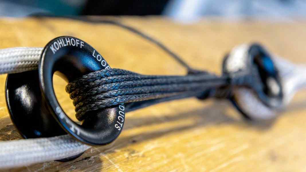 How to make textile connections with lashing and looping