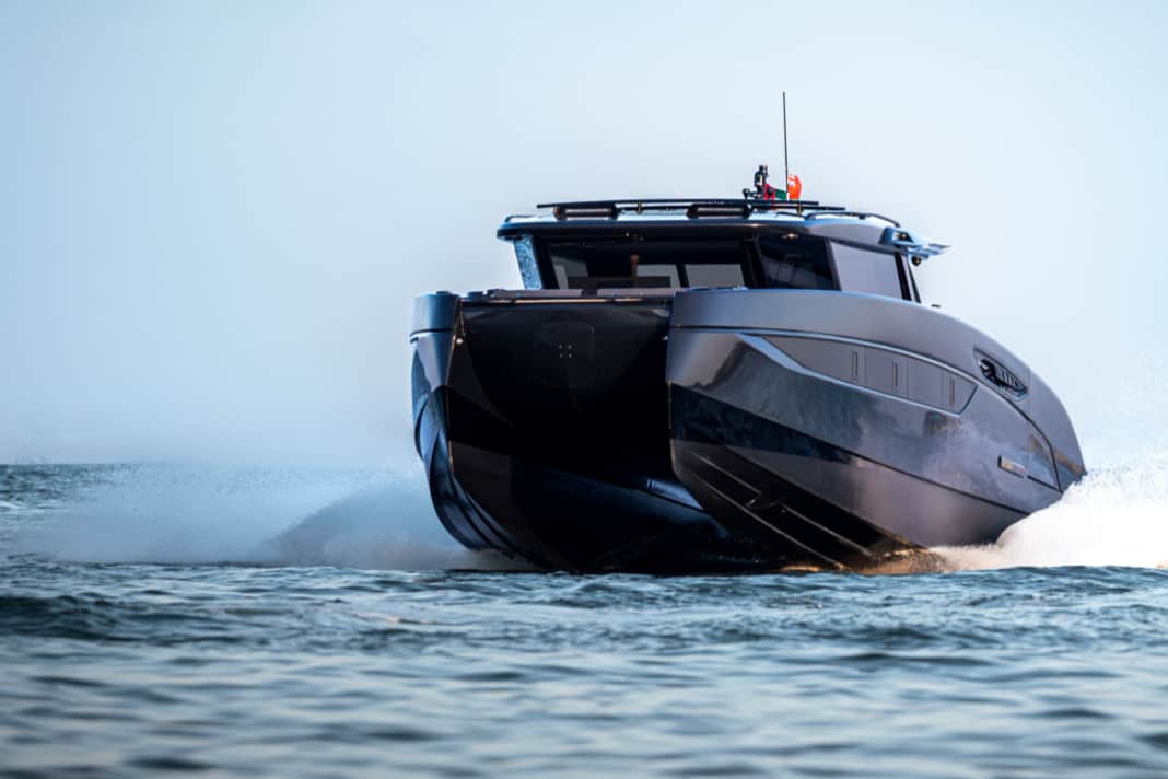 A high-performance catamaran from Sunreef and Brabus