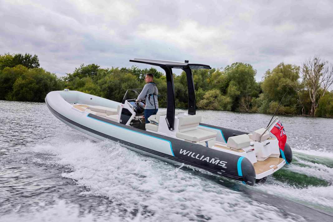 Superyacht-Tender mit Elektroantrieb