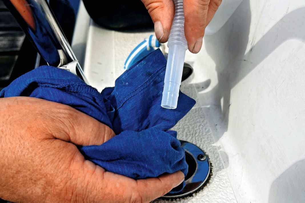 Refuelling without spills - tips and tools for canister handling