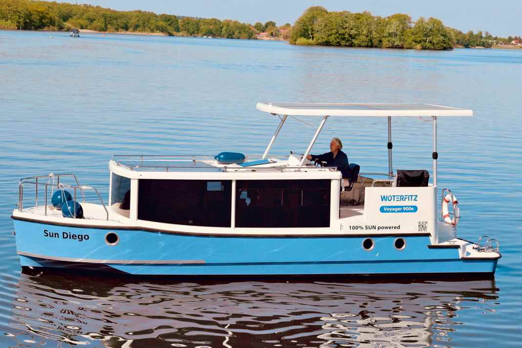 German solar boat provides proof of maritime self-sufficiency