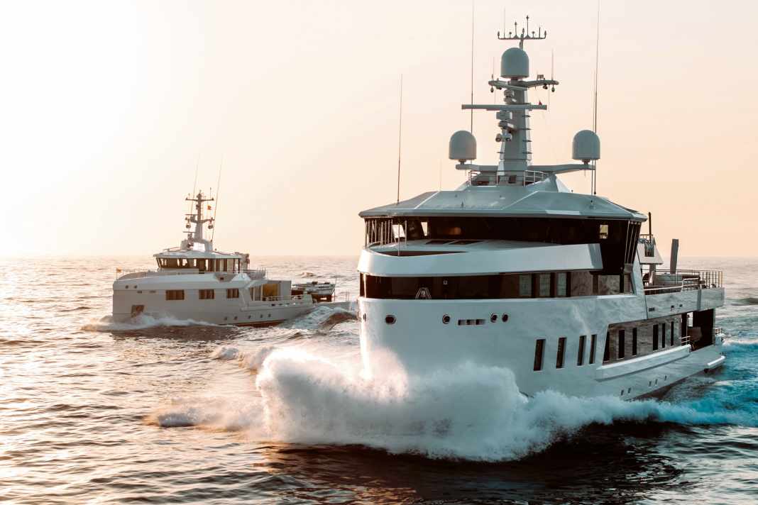 Xplorer 60 and 53-metre suppliers are travelling the world as a couple