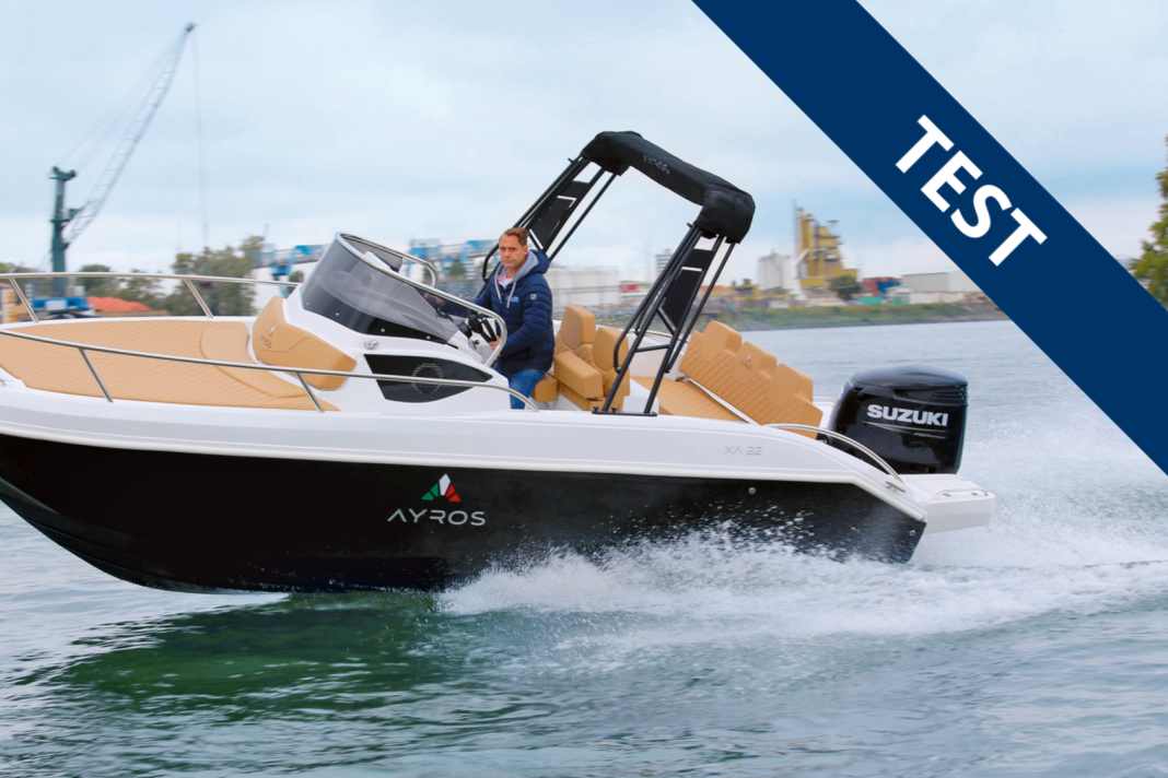 Vielseitiges Trailerboot, das Komfort und Sportlichkeit verbindet