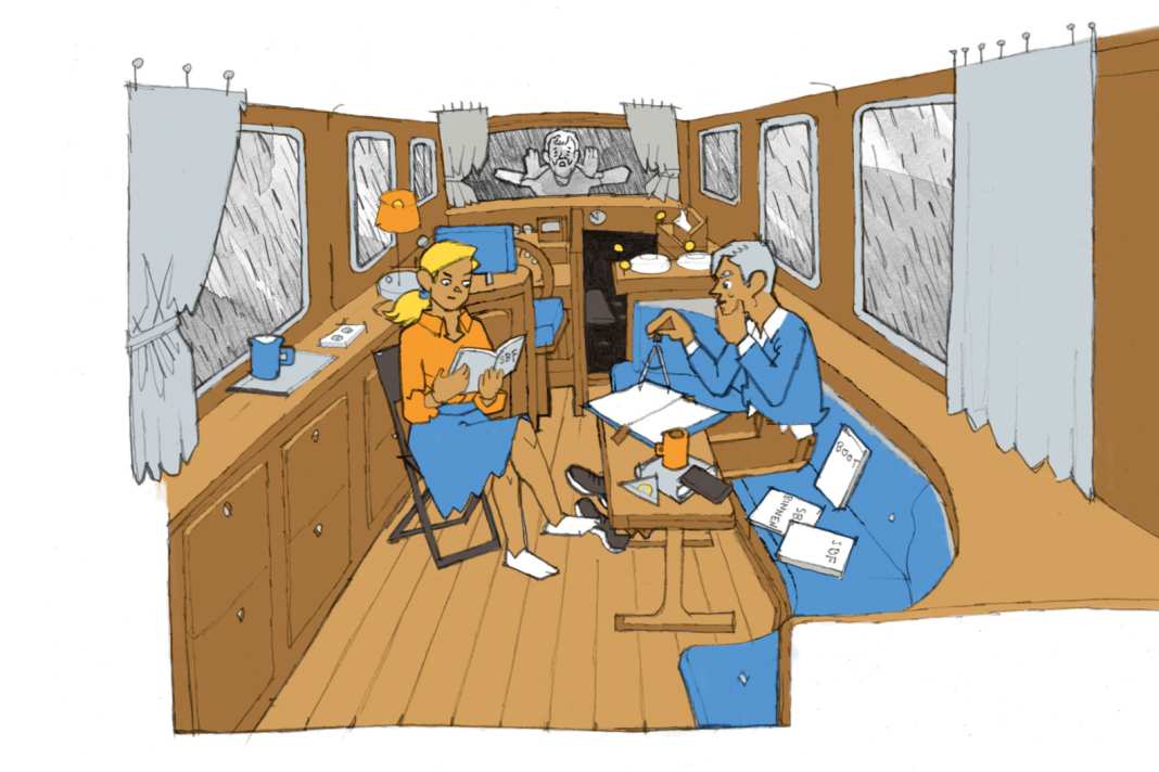 Wenn Liegeplatznachbarn den Führerschein-Lernplan sprengen