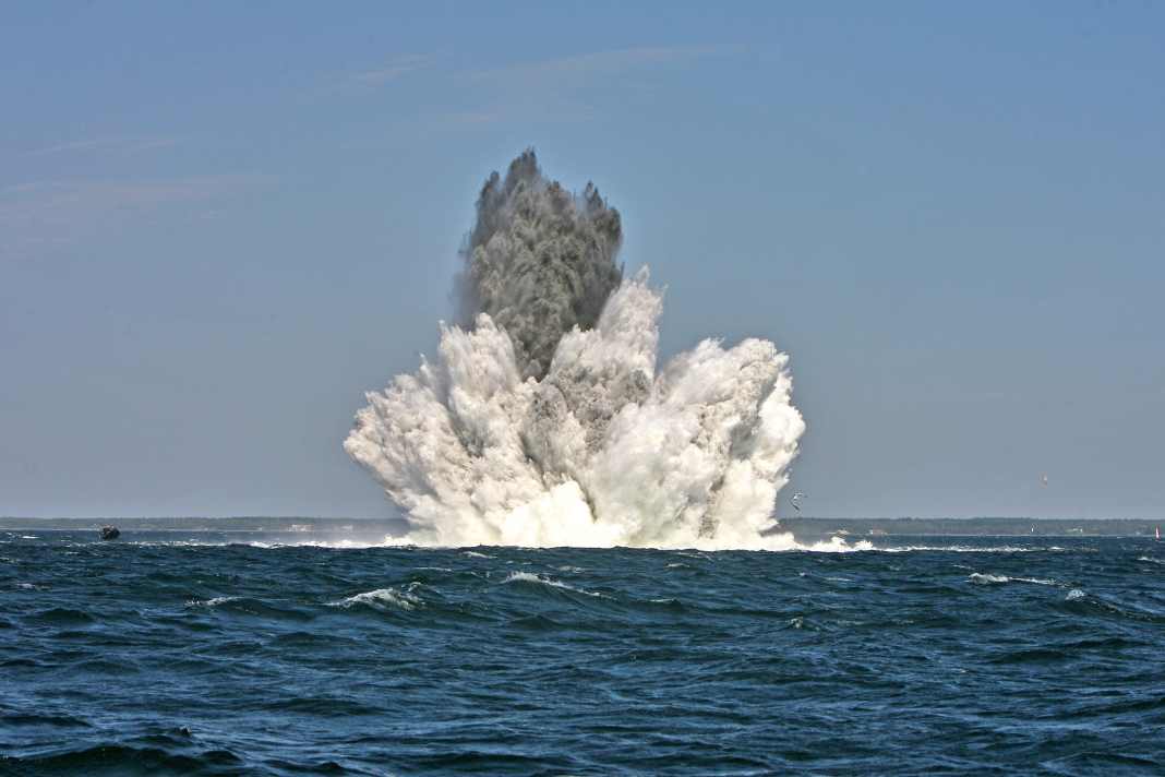 Marineübung in der Mecklenburger Bucht