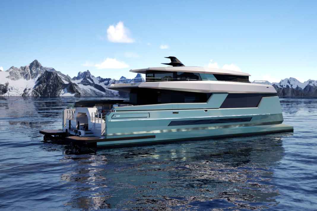 A 26-metre catamaran for worldwide cruising