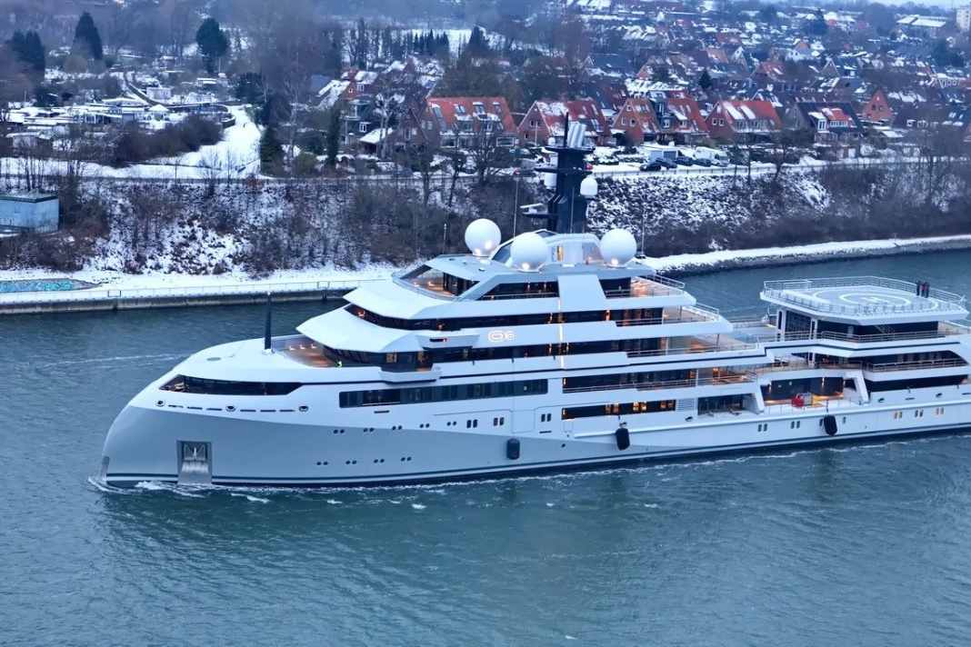 110-metre "O3" completes sea trials