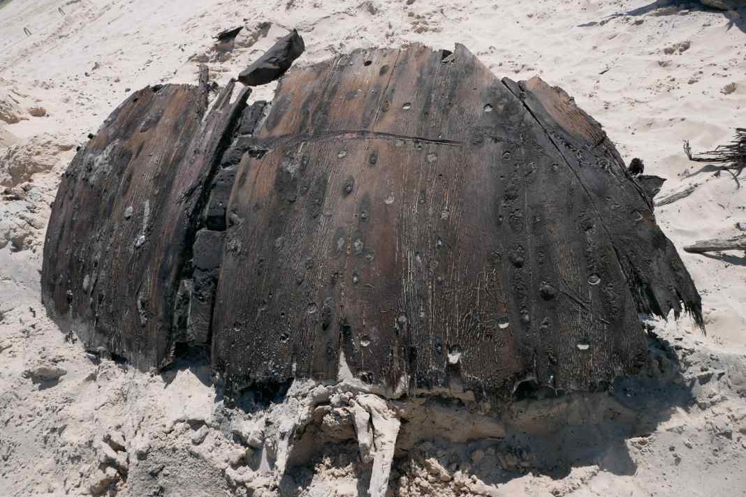 300 Jahre altes Schiffswrack auf Norderney entdeckt