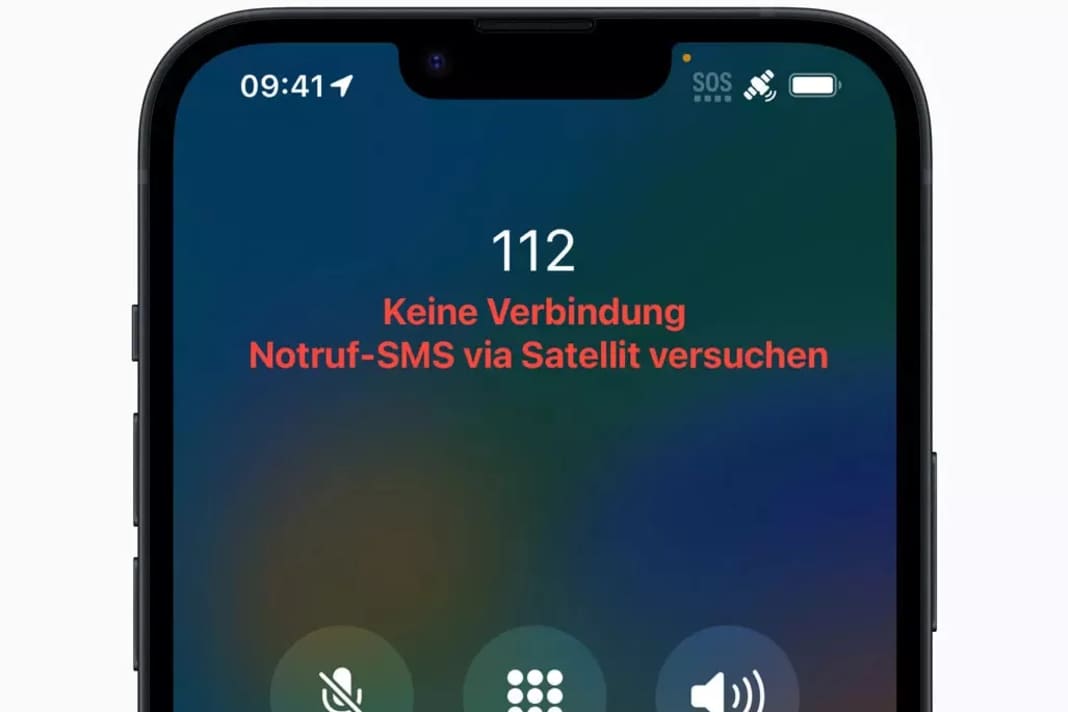 How the iPhone 14 can also call for help at sea via satellite