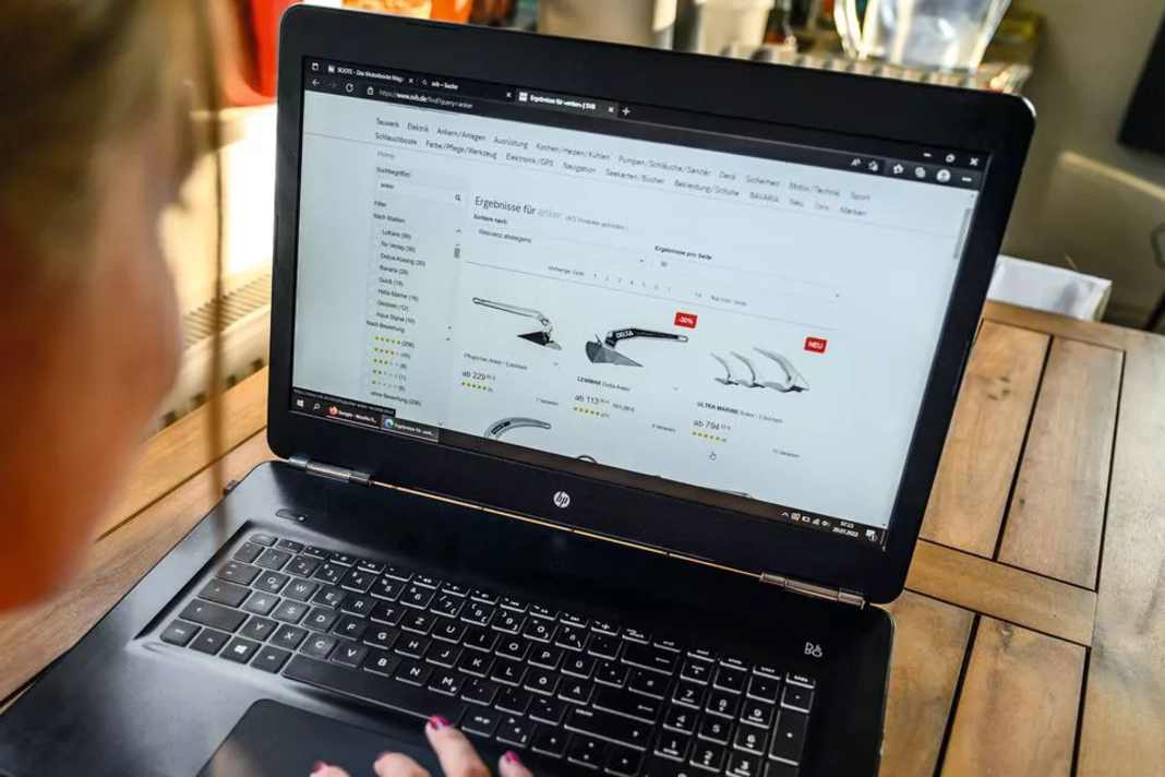 Online shops in comparison