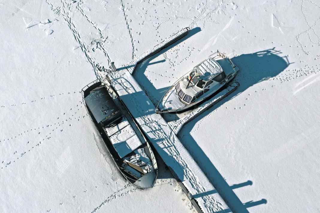 Eisiger Winter in Mecklenburg-Vorpommern