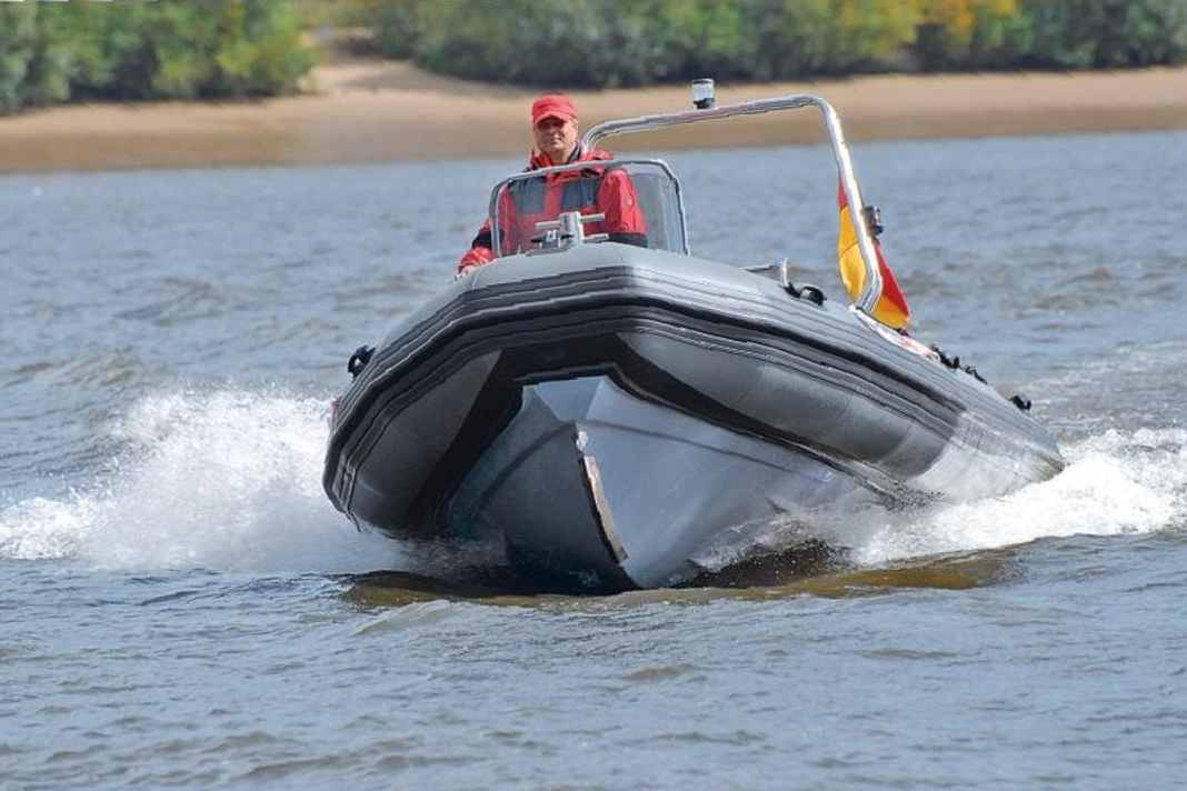 Boat test - Inflated grey import