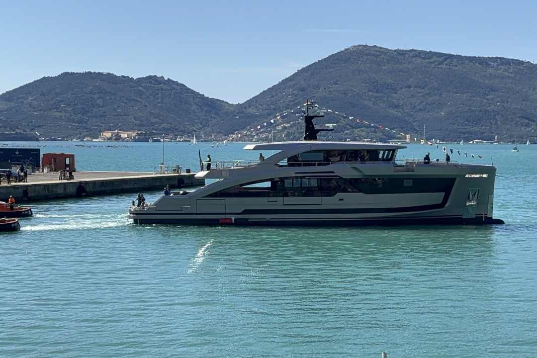 Launch of the first Antonini Navi from La Spezia