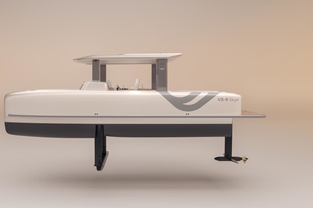 Elektrischer Hydrofoil-Katamaran aus Neuseeland