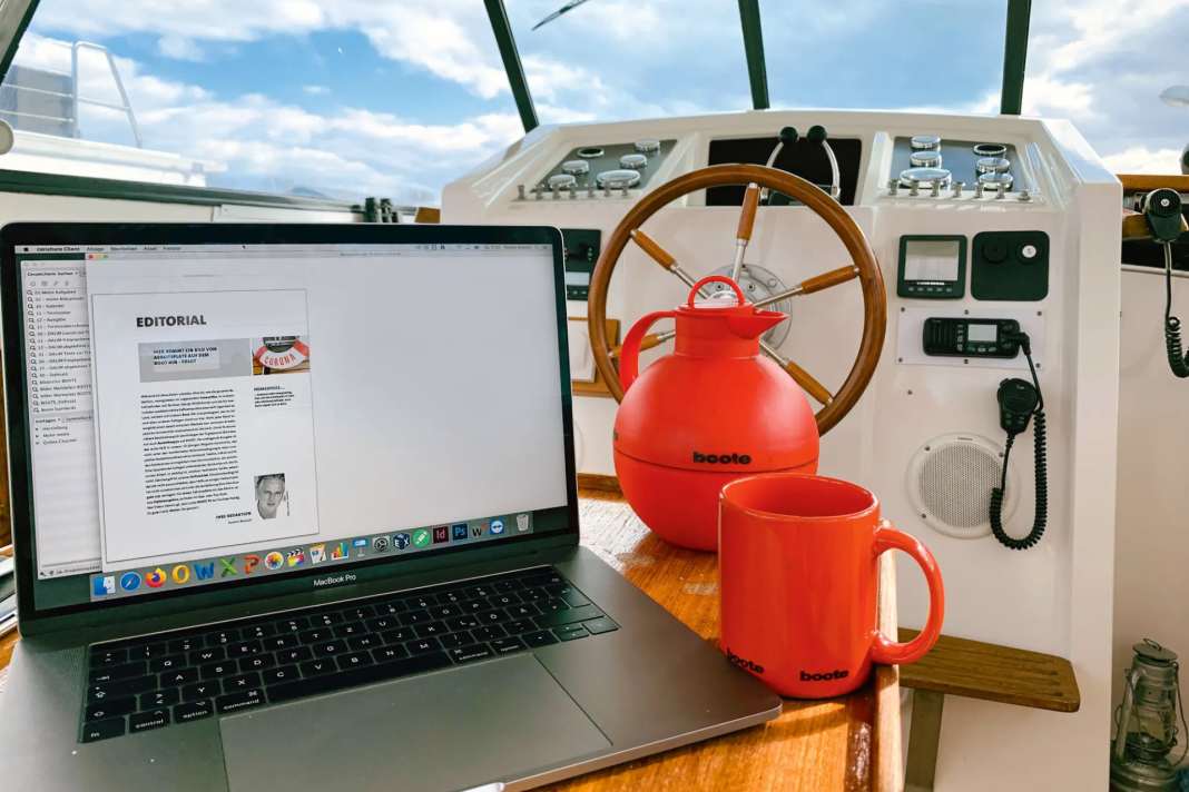 Internet on board - in harbour and on the high seas
