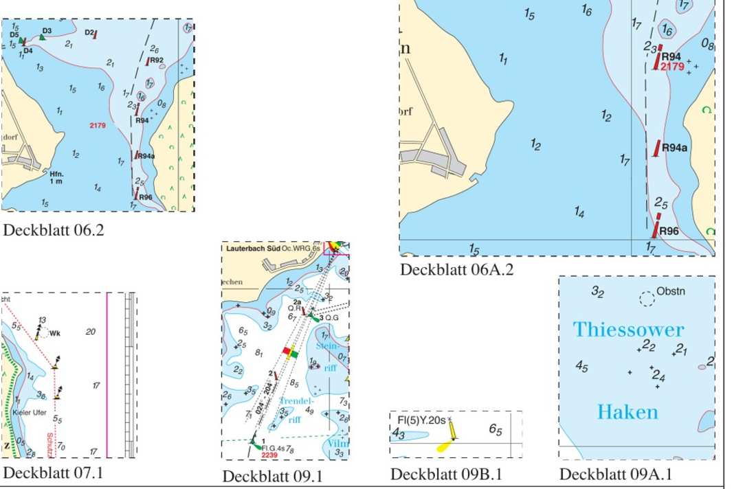 New DK chart correction sets for Baltic Sea areas