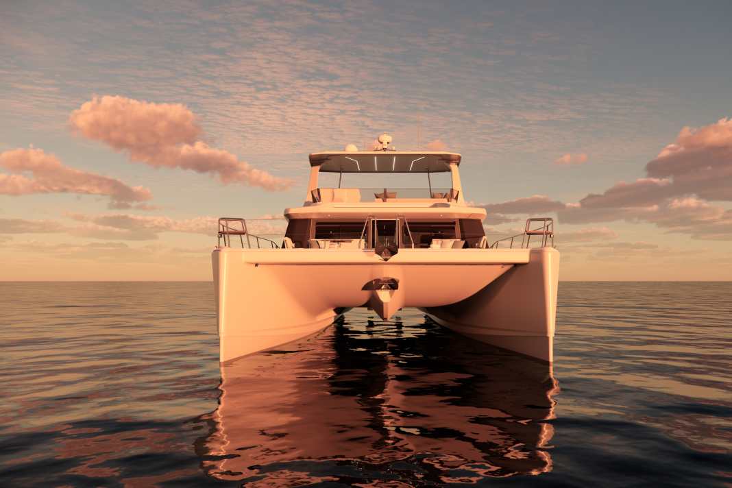 Luxury catamaran with plenty of space