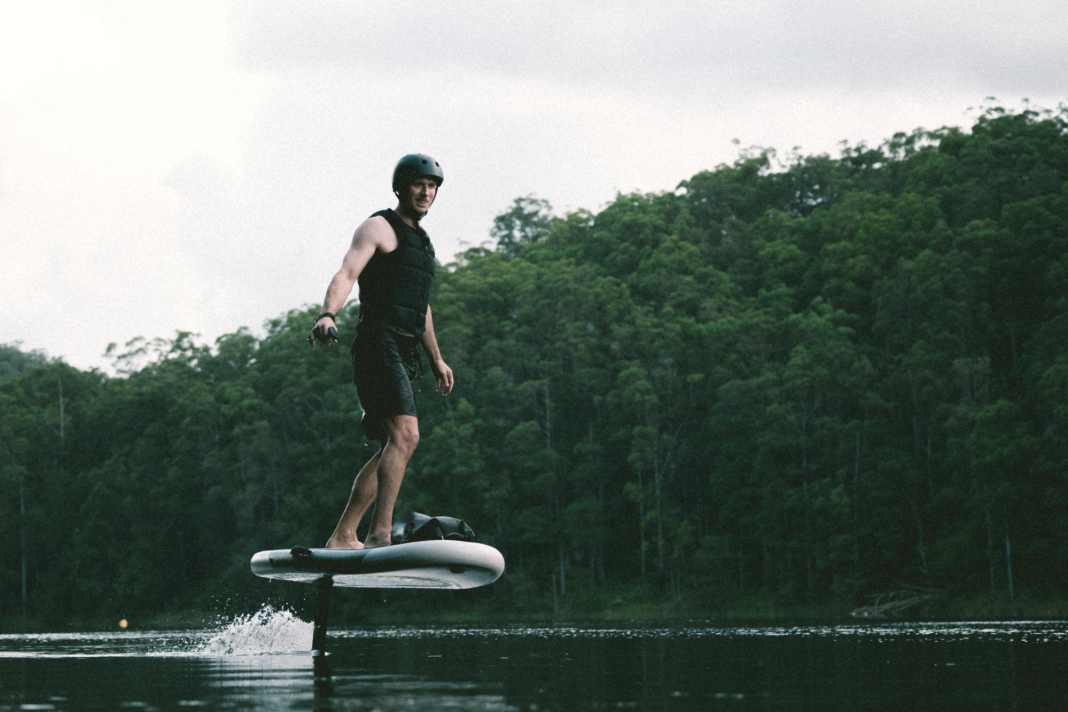 Aufpumpen und losfliegen