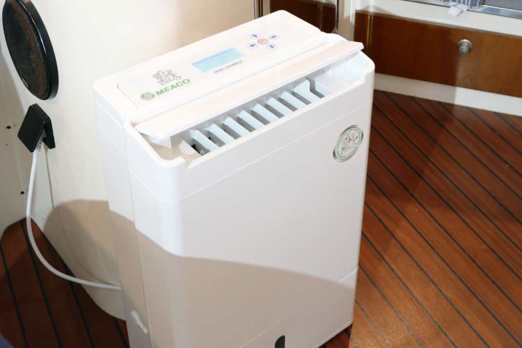 Luftentfeuchter – so bleibt die Luft an Bord trocken