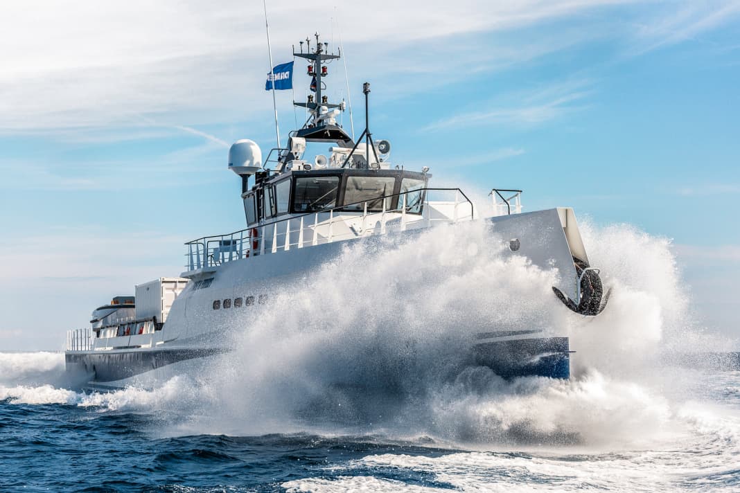 Versorgungsschiff von Damen Shipyards setzt Statement