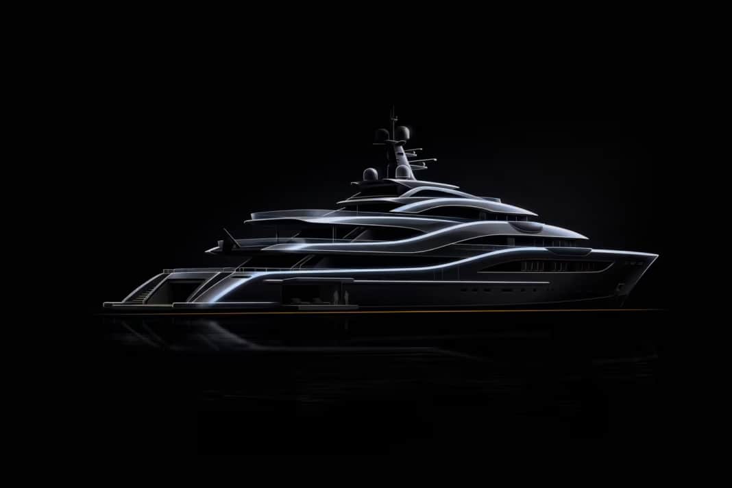 123-metre ‘Elusive’ project under construction at Lürssen
