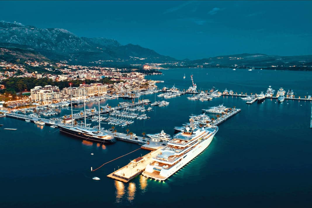 Fjorde wie im Norden - Porto Montenegro in Tivat