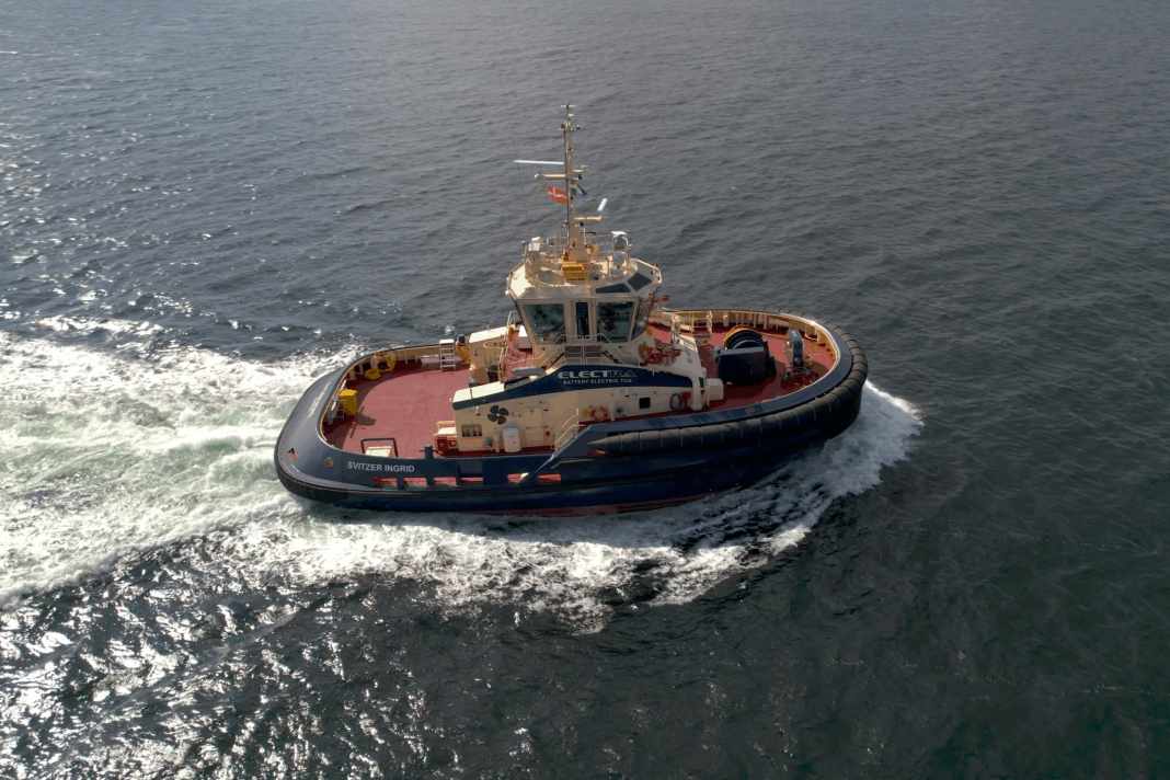 Erster E-Schlepper Dänemarks getauft