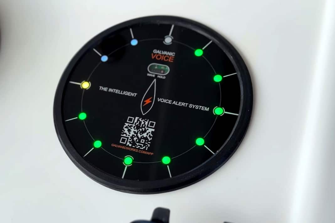 Galvanic Voice, Sprachausgabe für NMEA2000-Alarme