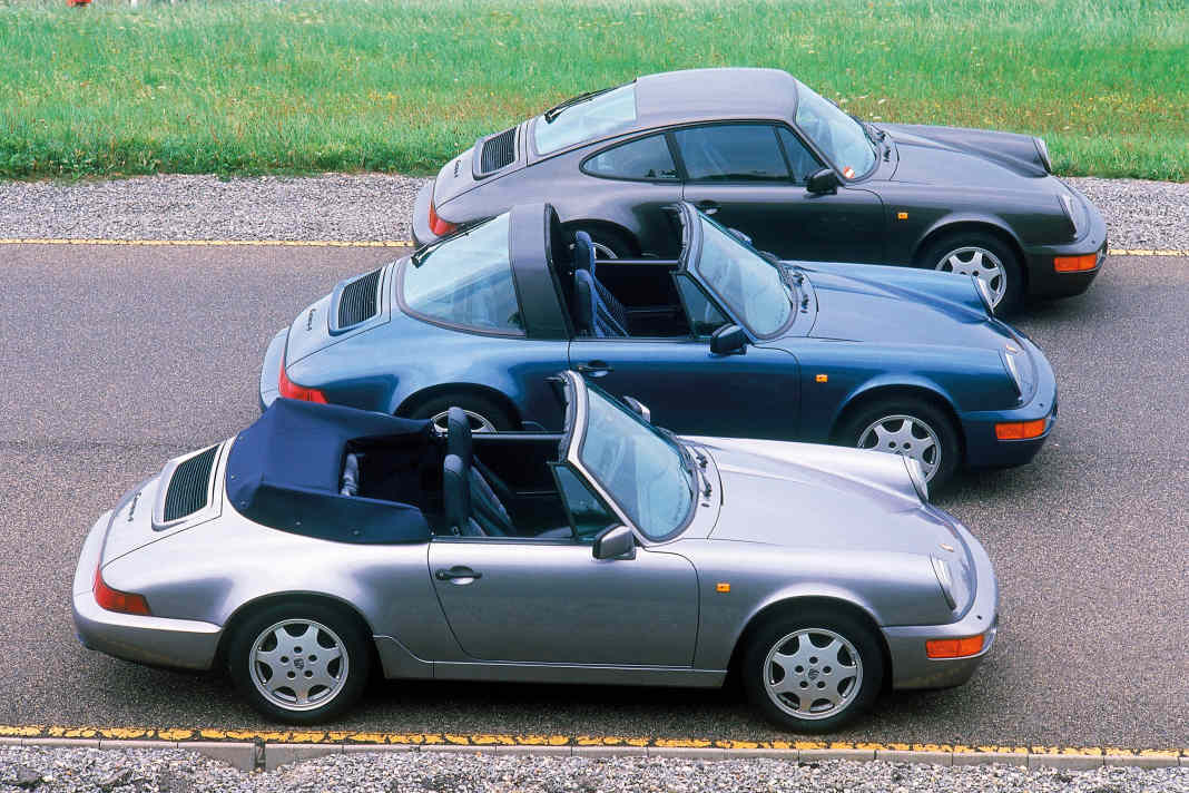911 Targa – die Evolutionsstufen