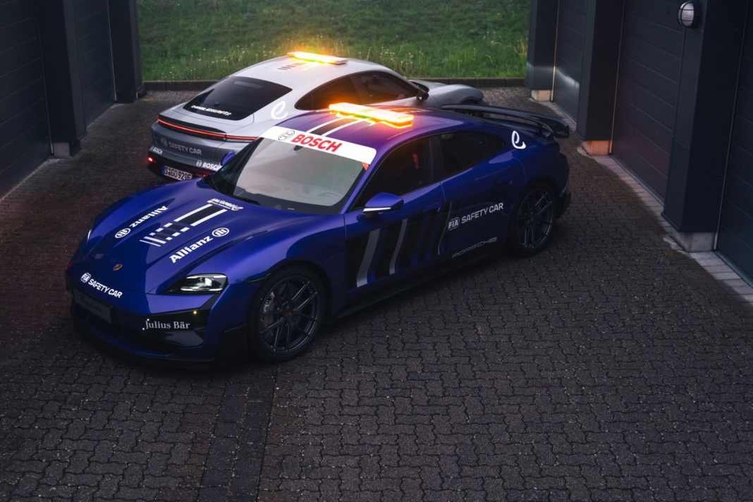 Porsche präsentiert zwei neue Formel-E-Safety-Cars