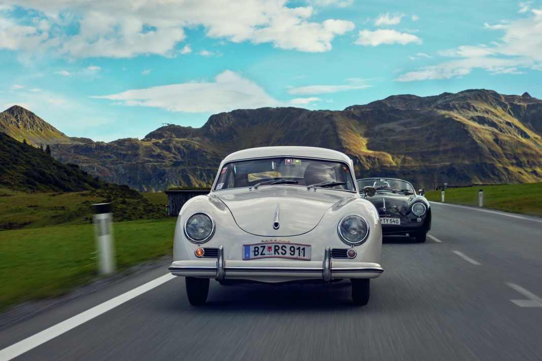 BELL & STUCK IM PORSCHE 356 - Legenden treffen Legenden