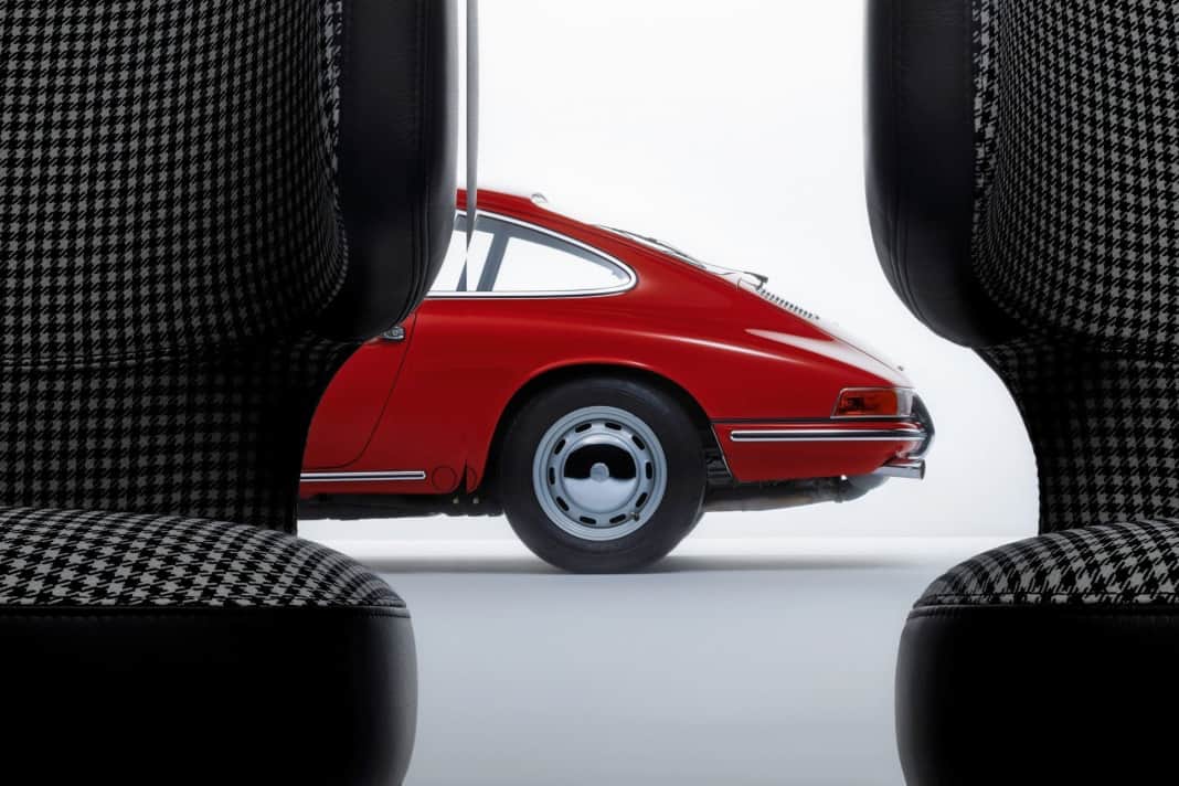 Porsches Designklassiker Pepita-Muster – Muster gültig