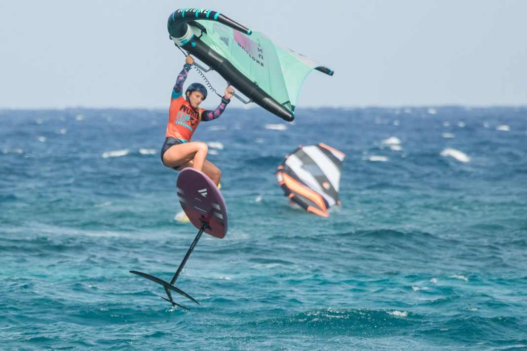Wingfoil World Cup Lanzarote - Paula Novotna siegt im Freestyle