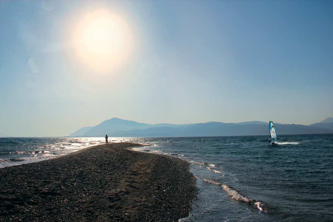 Drepano - Windsurfspots im Norden Griechenlands