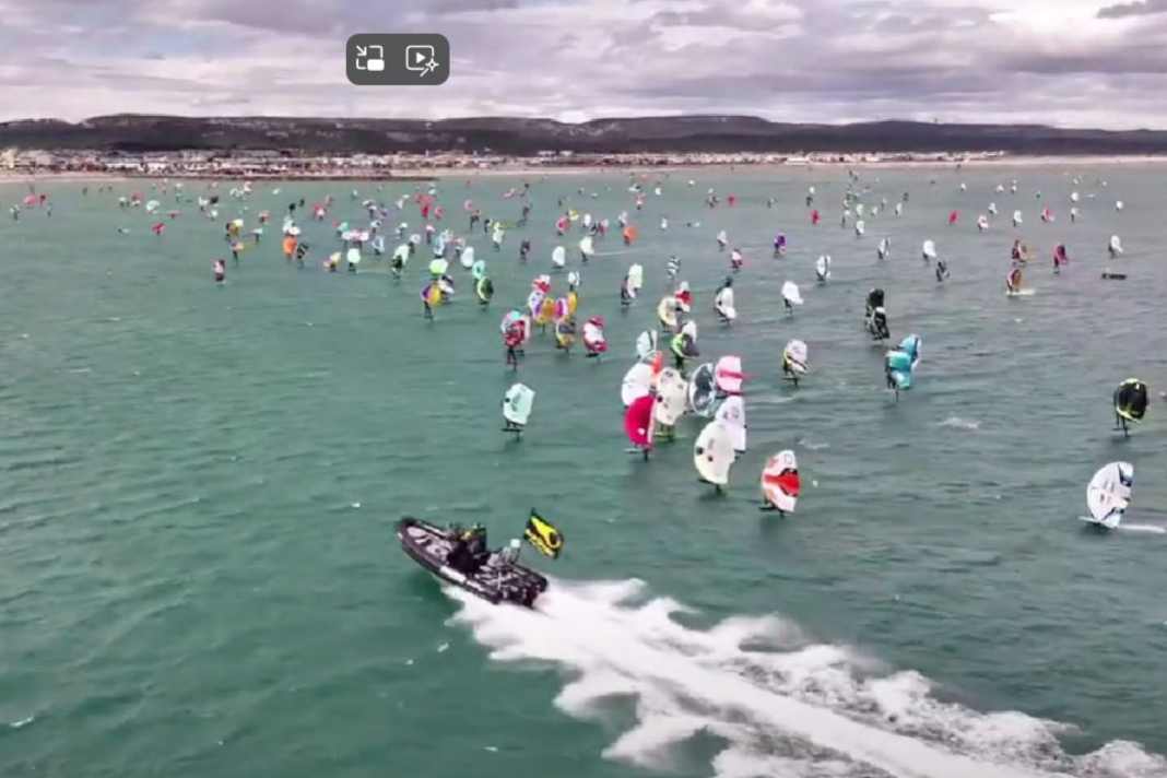 400 participants at the start, Benjamin May on course for a podium finish